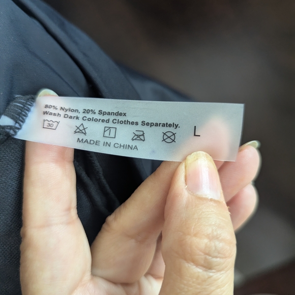 Elegant Black and Gold Women's Swimsuit - Picture 5 of 5